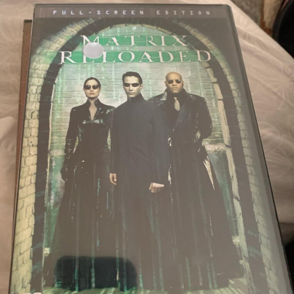 The Matrix Reloaded (2003) 2-Disc Full-Screen Edition DVD.